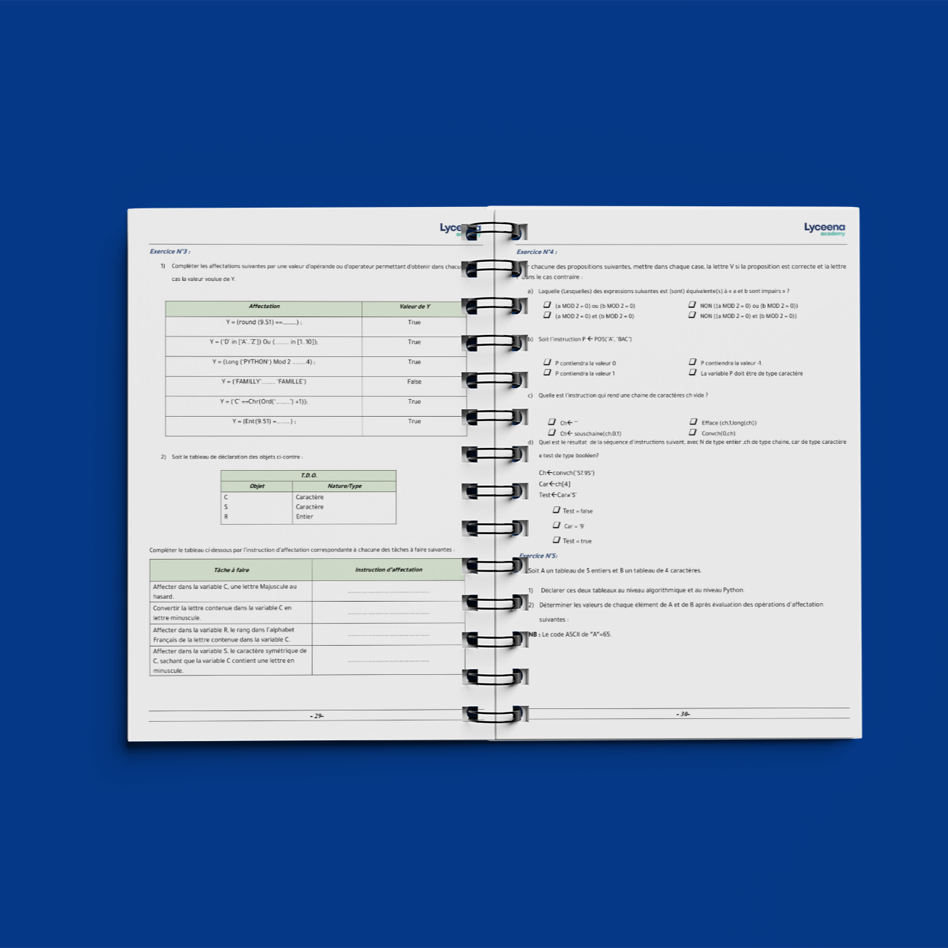 « Informatique – Bac scientifique » de Lyceena Academy