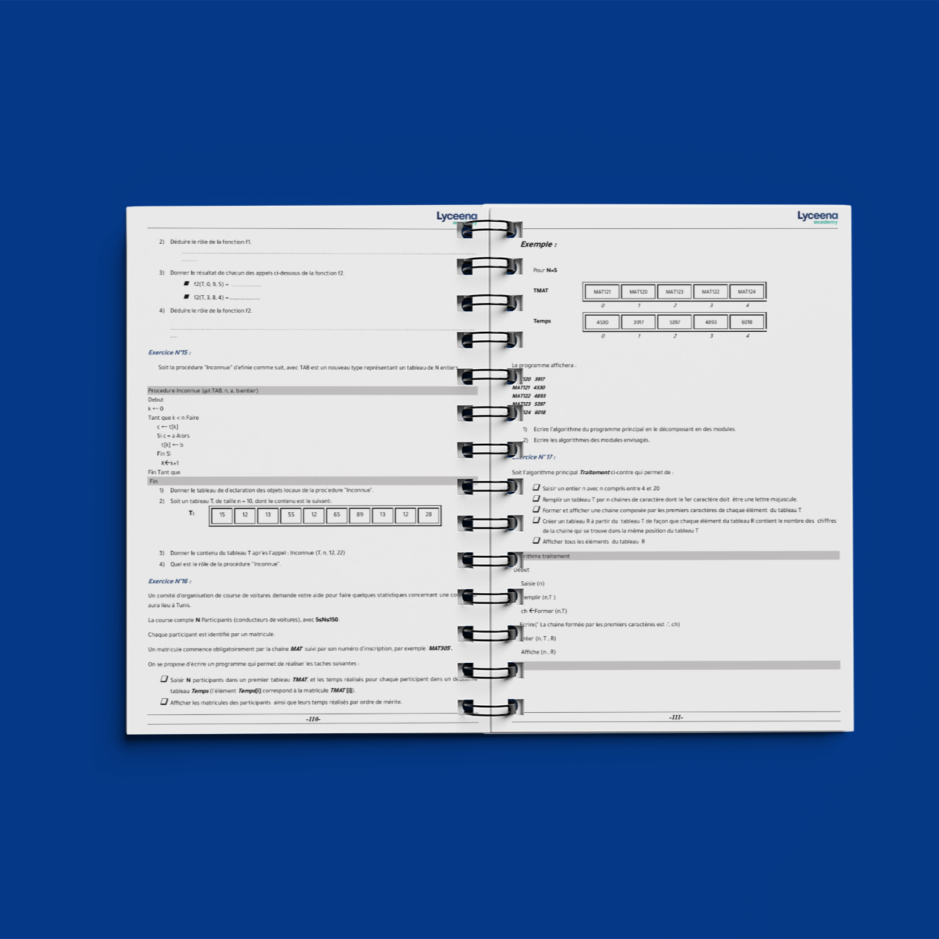 « Informatique – Bac scientifique » de Lyceena Academy