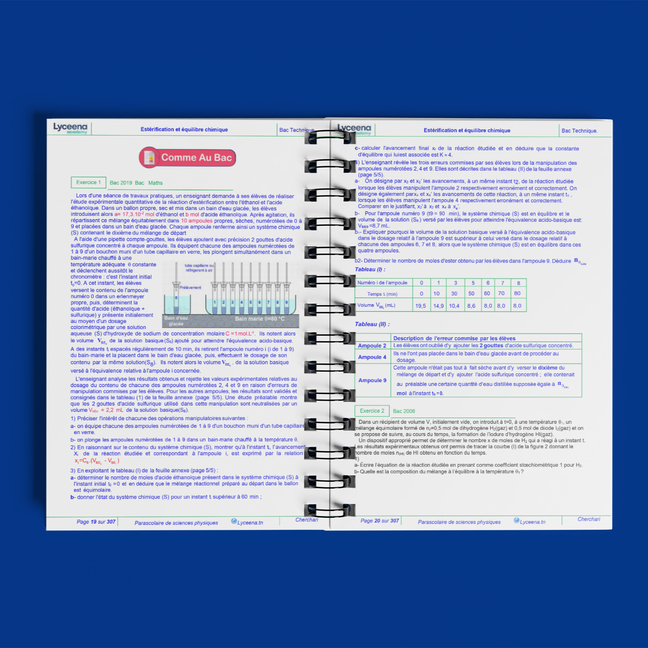 كتاب العلوم الفيزيائية: بكالوريا علوم تقنية