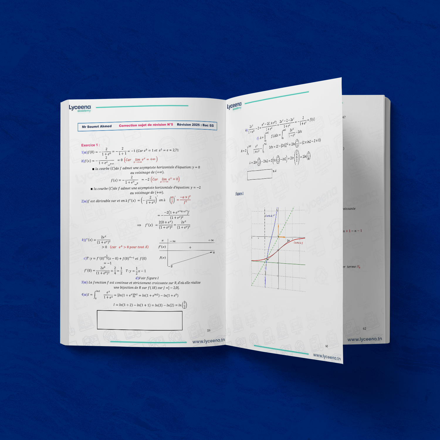 كتاب الرياضيات ( مراجعة ) - بكالوريا شعبة الإقتصاد و التصرف