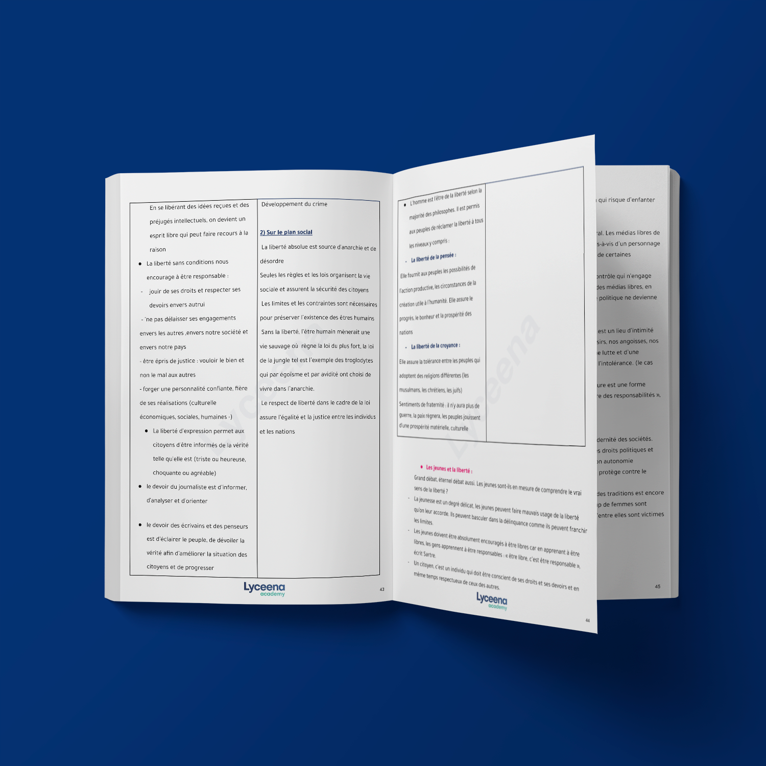 كتاب اللغة الفرنسية - بكالوريا شعب علمية