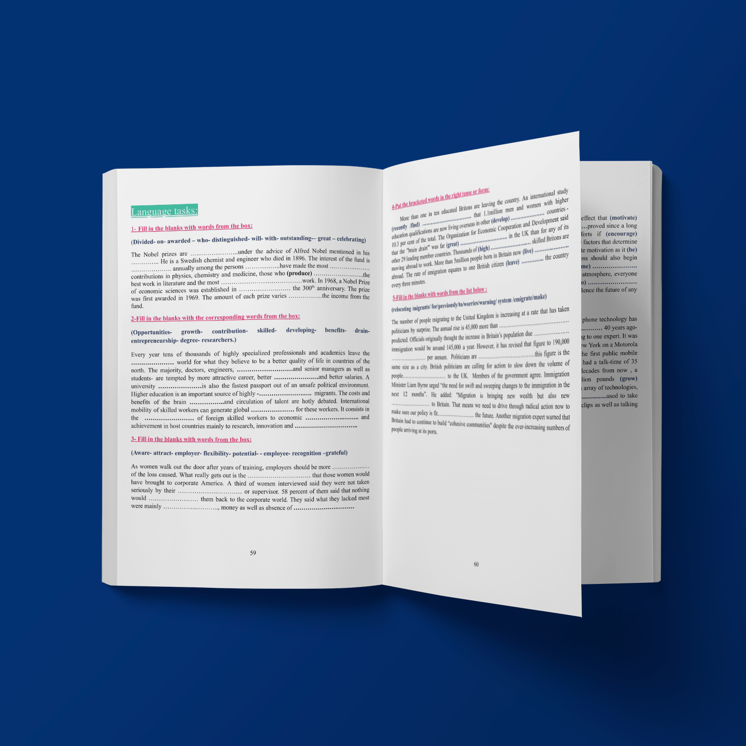 كتاب اللغة الانجليزية - بكالوريا شعب علمية